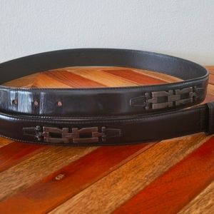Salvatore Ferragamo Mens Belt Black